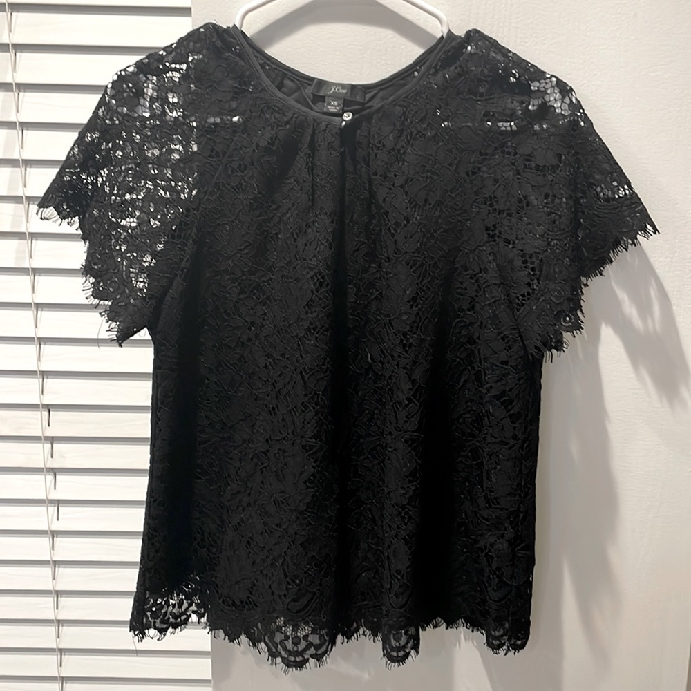 J. Crew Lace Top